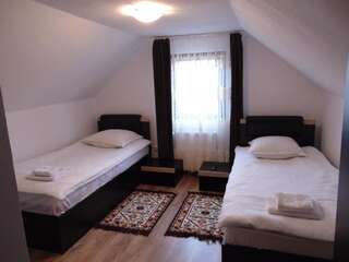 Загородные дома Casa Bianca Oncesti Onceşti Двухместный номер с 2 отдельными кроватями и ванной комнатой-3